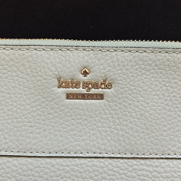 KATE SPADE | pebble Leather Zip Pouch Clutch - Picture 11 of 11